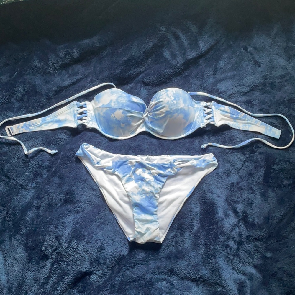 Blue and White Bikini from Ardene